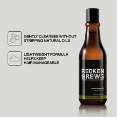 Men's Wash & Style Set with Holding Gel
