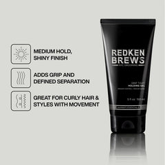 Men's Wash & Style Set with Holding Gel